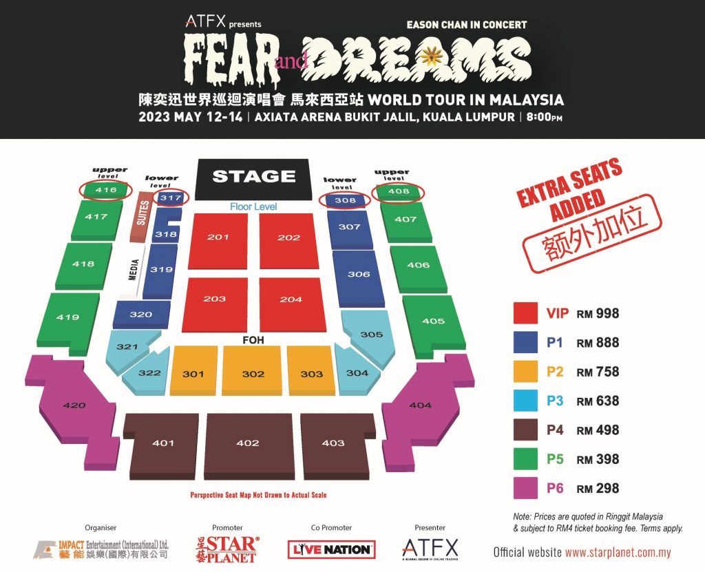 EASON “FEAR AND DREAMS” WORLD TOUR LIVE IN MALAYSIA 2023