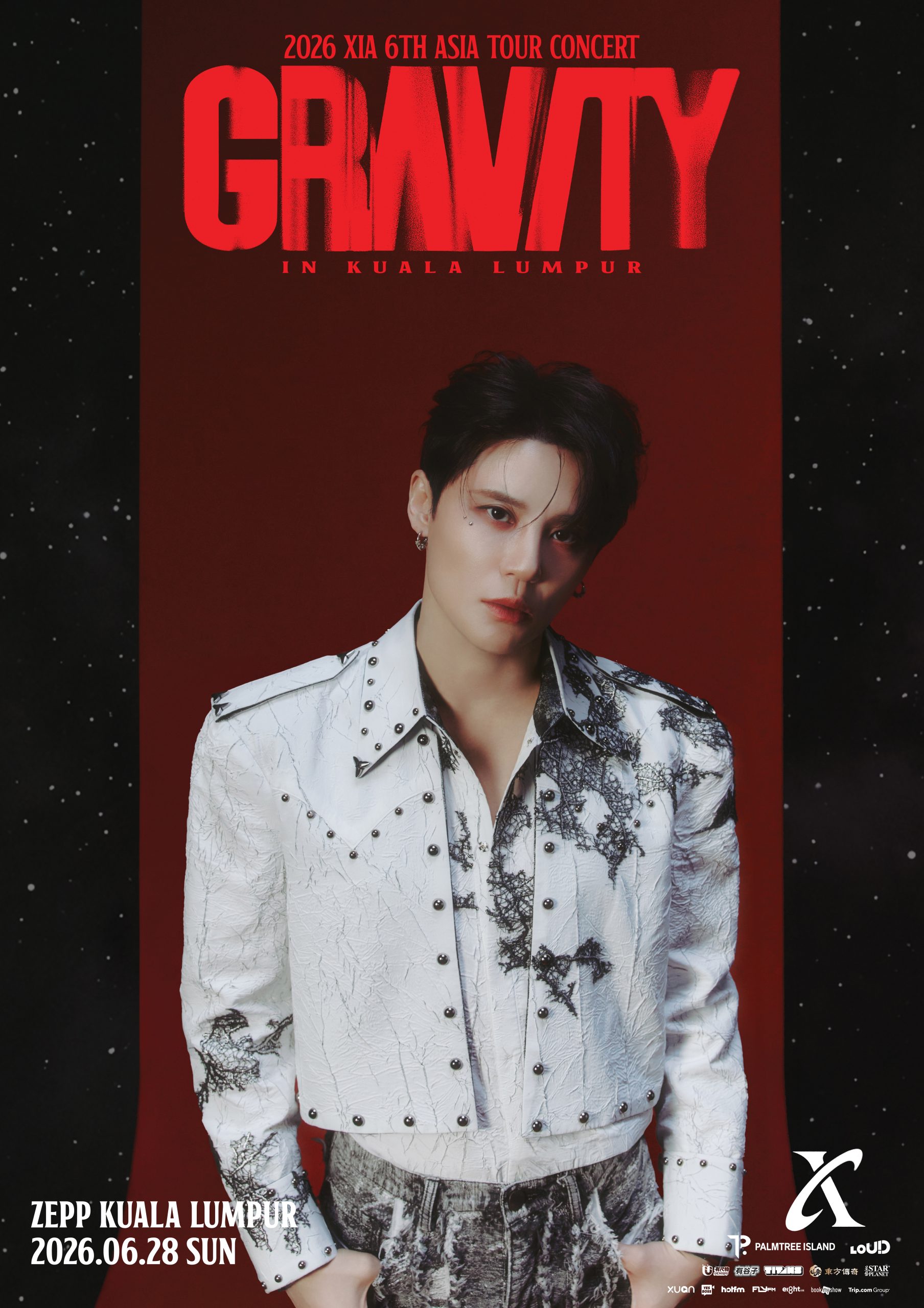 28 June: 2026 XIA 6TH ASIA TOUR CONCERT 'GRAVITY' in KUALA LUMPUR