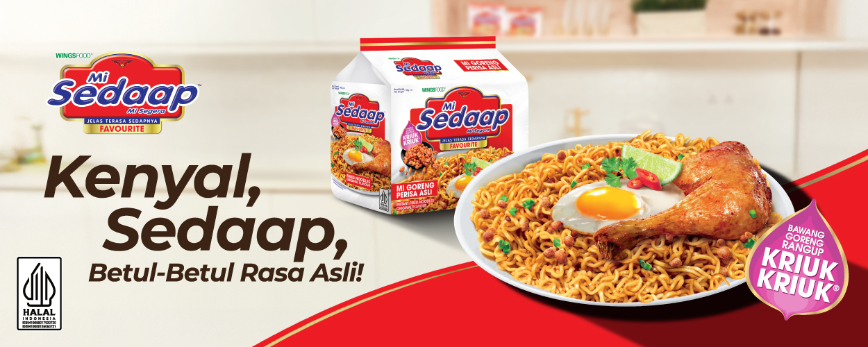 Mi sedap banner